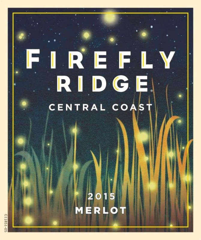 Firefly Ridge Merlot 2015 Front Label
