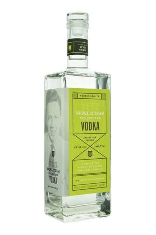 The Walter Collective Vodka Front Bottle Shot