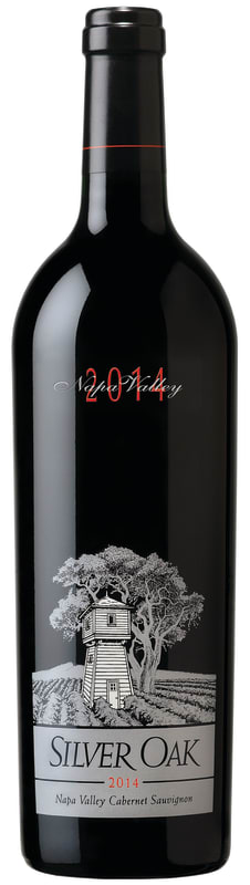 Silver Oak Napa Valley Cabernet Sauvignon 2014 Front Bottle Shot