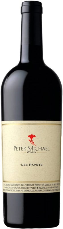Peter Michael Les Pavots 2012 Front Bottle Shot