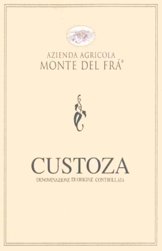 Monte del Fra Custoza 2019 Front Label