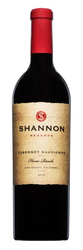 Shannon Reserve Home Ranch Cabernet Sauvignon 2016 Front Bottle Shot