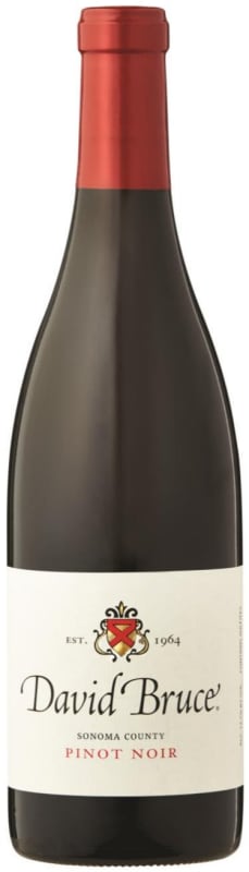 David Bruce Sonoma County Pinot Noir 2014 Front Bottle Shot
