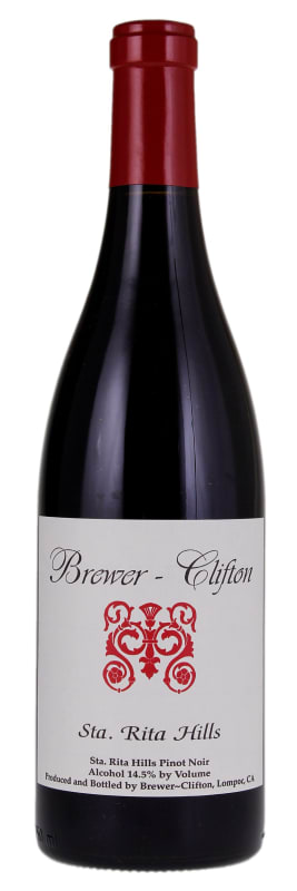 Brewer-Clifton Sta. Rita Hills Pinot Noir 2018 Front Bottle Shot