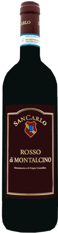 San Carlo Rosso di Montalcino 2022 Front Bottle Shot