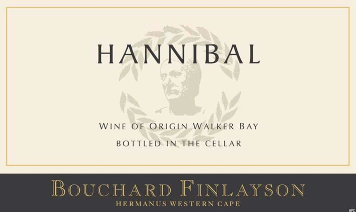 Bouchard Finlayson Hannibal 2011 Front Label