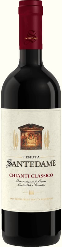 Ruffino Chianti Classico Tenuta Santedame 2014 Front Bottle Shot