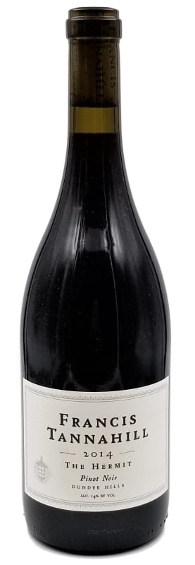 Francis Tannahill The Hermit Pinot Noir 2014 Front Bottle Shot