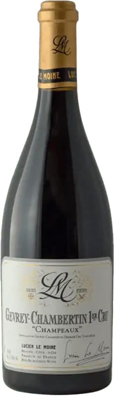 Lucien Le Moine Gevrey-Chambertin Champeaux Premier Cru 2022 Front Bottle Shot