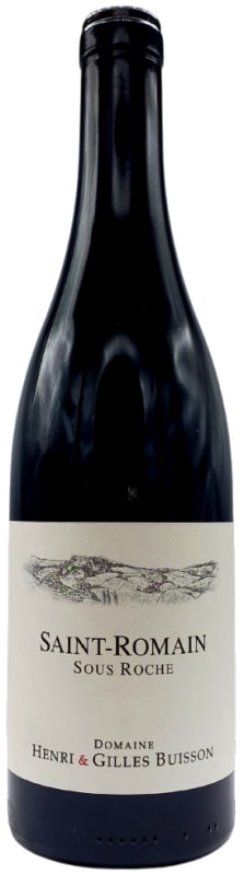 Henri & Gilles Buisson Saint-Romain Sous Roche Rouge 2021 Front Bottle Shot