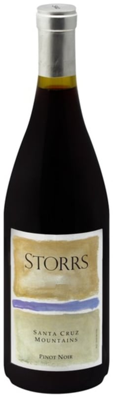 Storrs Santa Cruz Mountains Pinot Noir 2013 Front Bottle Shot