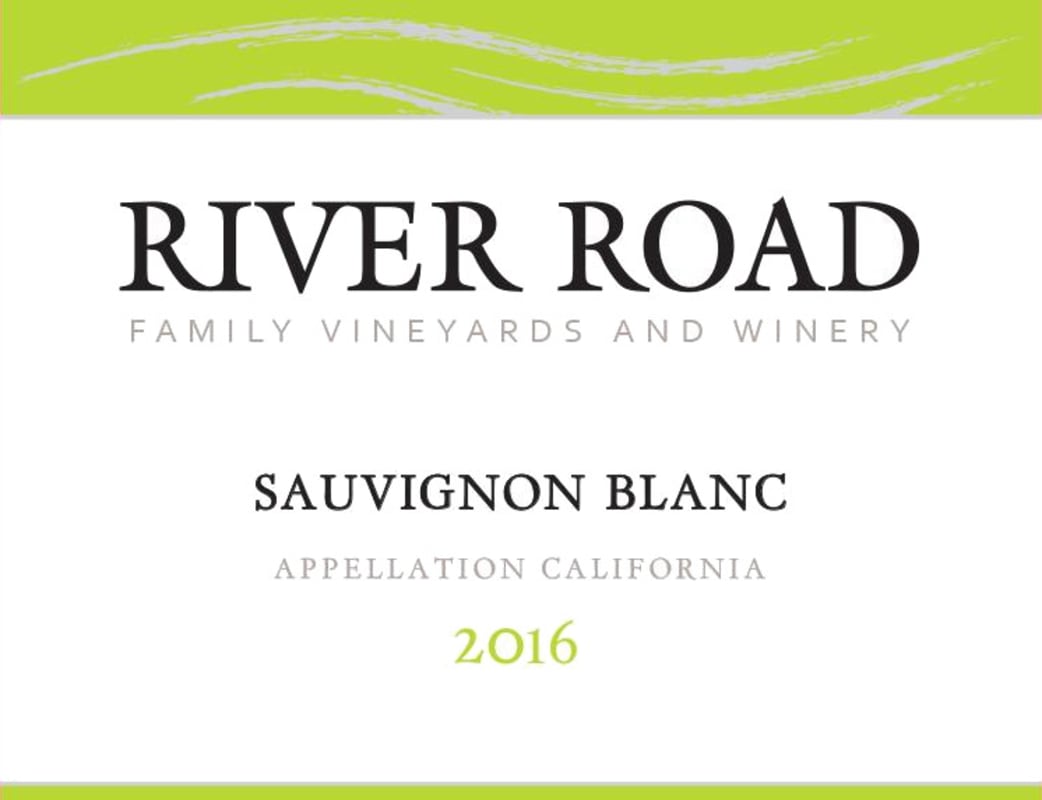 River Road Vineyards 2016 Front Label