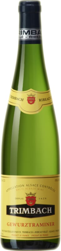Maison Trimbach Gewurztraminer 2016 Front Bottle Shot