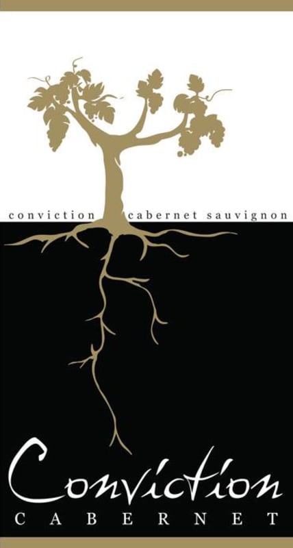 Conviction Cabernet Sauvignon 2012 Front Label