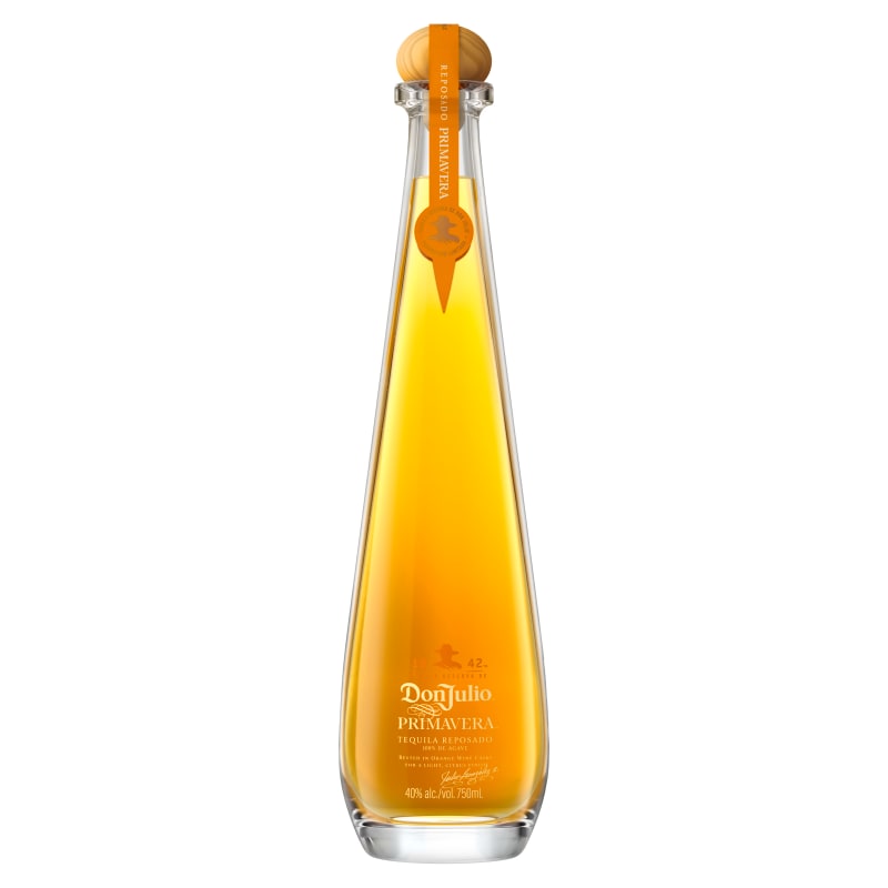 Don Julio Primavera Reposado Tequila Front Bottle Shot
