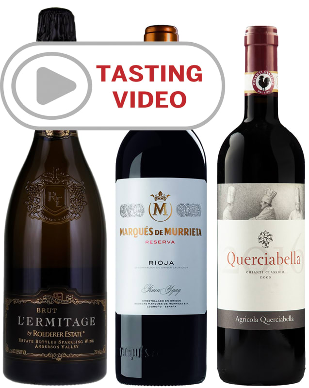 Masters of Wine Selection with Tasting Video Gift Product Image