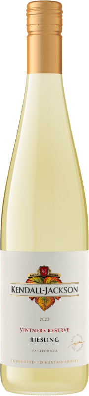 Kendall-Jackson Vintner's Reserve Riesling 2023 Front Bottle Shot