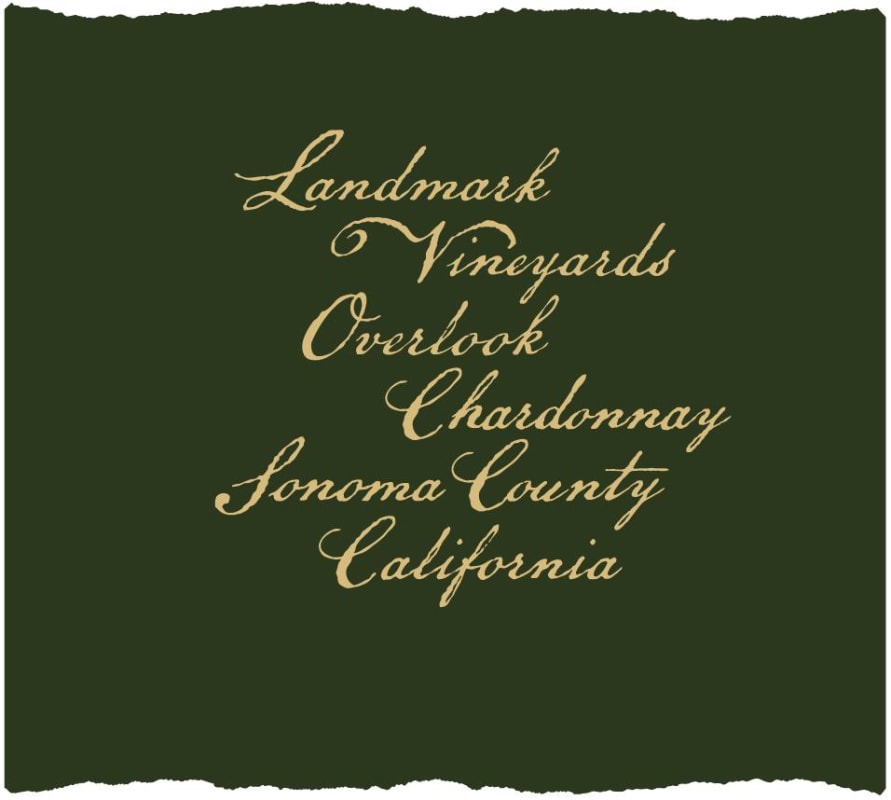 Landmark Overlook Chardonnay (375ML half-bottle) 2019 Front Label