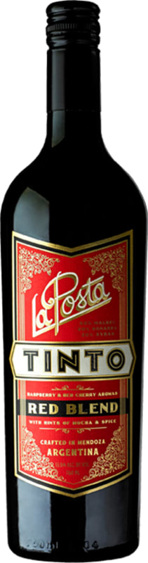 La Posta Tinto Red Blend 2013 Front Bottle Shot
