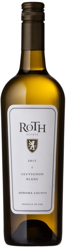 Roth Estate Alexander Valley Sauvignon Blanc 2015 Front Bottle Shot