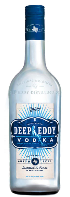 Deep Eddy Vodka Front Bottle Shot