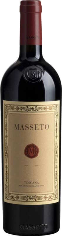 Masseto Tuscany 2013 Front Bottle Shot