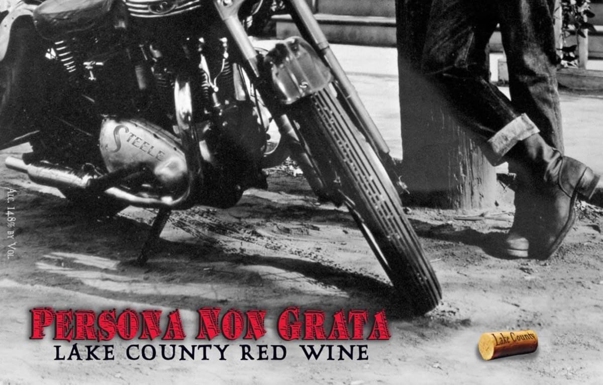 Steele Persona Non Grata 2013 Front Label