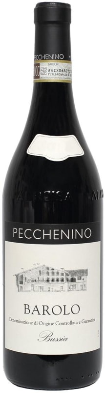 Pecchenino Barolo Bussia 2020 Front Bottle Shot
