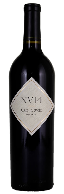 Cain Cuvee NV 4 (scuffed label) Front Bottle Shot