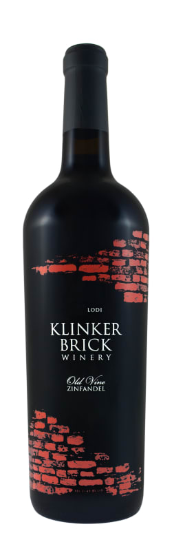 Klinker Brick Old Vine Zinfandel 2016 Front Bottle Shot