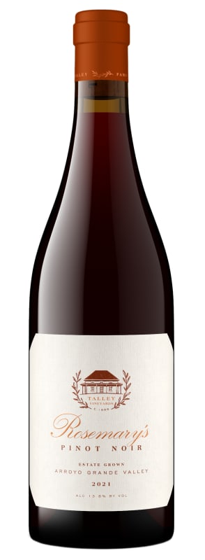 Talley Rosemary's Vineyard Pinot Noir 2021 Front Bottle Shot