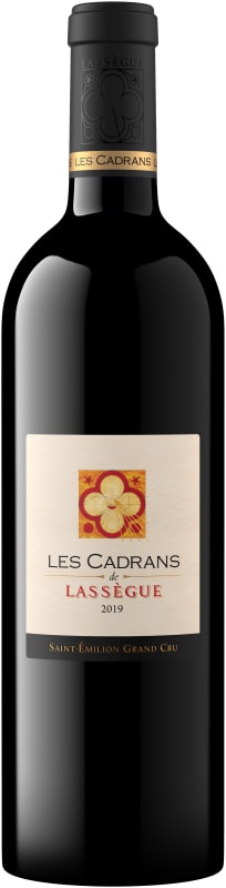 Chateau Lassegue Les Cadrans de Lassegue Grand Cru 2019 Front Bottle Shot