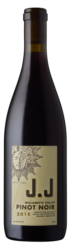 J. Christopher J.J Willamette Valley Pinot Noir 2018 Front Bottle Shot