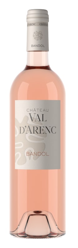 Chateau Val d'Arenc Bandol Rose 2023 Front Bottle Shot