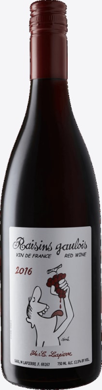 Domaine Lapierre Vin de France Raisins Gaulois 2016 Front Bottle Shot