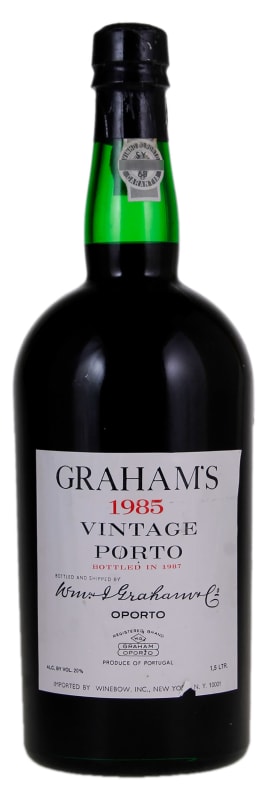Graham's 1985 & Dow's 1977 ビンテージポート2本セット Graham's 1985