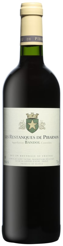 Chateau de Pibarnon Restanques Bandol Rouge 2014 Front Bottle Shot