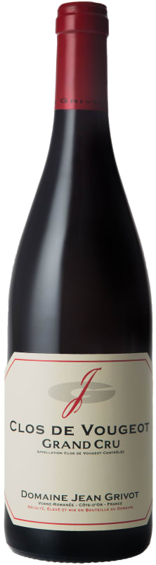 Domaine Jean Grivot Clos de Vougeot Grand Cru 2016 Front Bottle Shot
