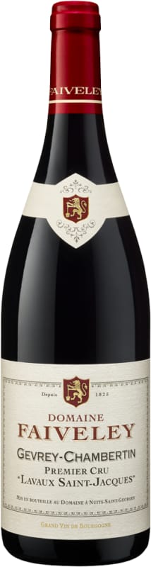 Faiveley Gevrey-Chambertin Lavaux Saint-Jacques Premier Cru 2021 Front Bottle Shot