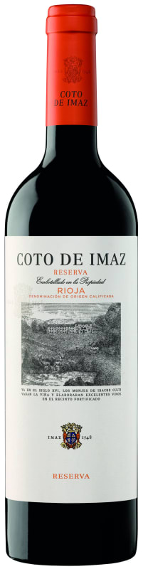El Coto Coto de Imaz Reserva 2014 Front Bottle Shot