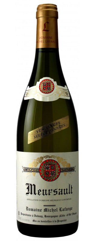 Domaine Michel Lafarge Meursault Vendanges Selectionnees 2022 Front Bottle Shot