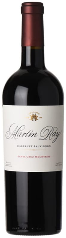Martin Ray Santa Cruz Mountains Cabernet Sauvignon 2016 Front Bottle Shot