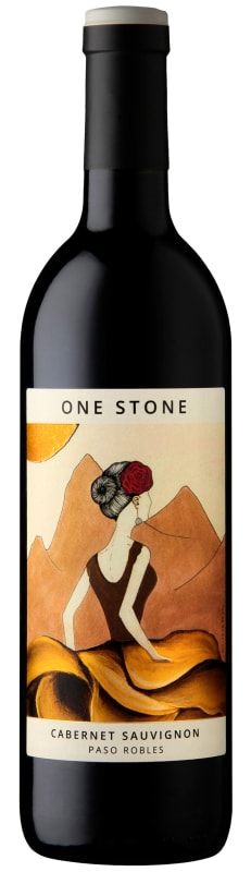 One Stone Cellars Cabernet Sauvignon 2023 Front Bottle Shot