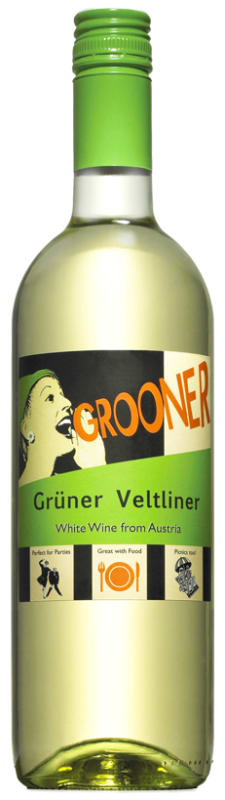 Grooner Gruner Veltliner 2021 Front Bottle Shot