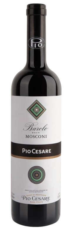 Pio Cesare Barolo Mosconi 2021 Front Bottle Shot