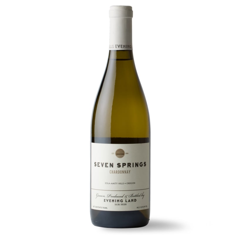Evening Land Seven Springs Vineyard Chardonnay 2019 Front Bottle Shot
