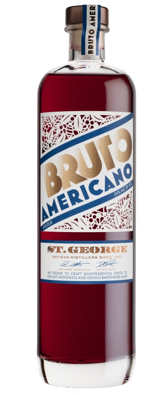 St. George Spirits Bruto Americano Front Bottle Shot