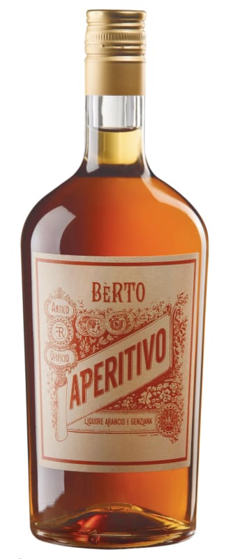 Berto Aperitivo Liqueur (1 Liter) Front Bottle Shot