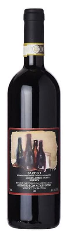 Alessandro & Gian Natale Fantino Cascina Dardi Bussia Barolo Riserva 2017 Front Bottle Shot