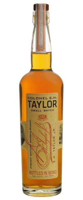 E.H. Taylor Jr. Small Batch Kentucky Straight Bourbon Whiskey Front Bottle Shot